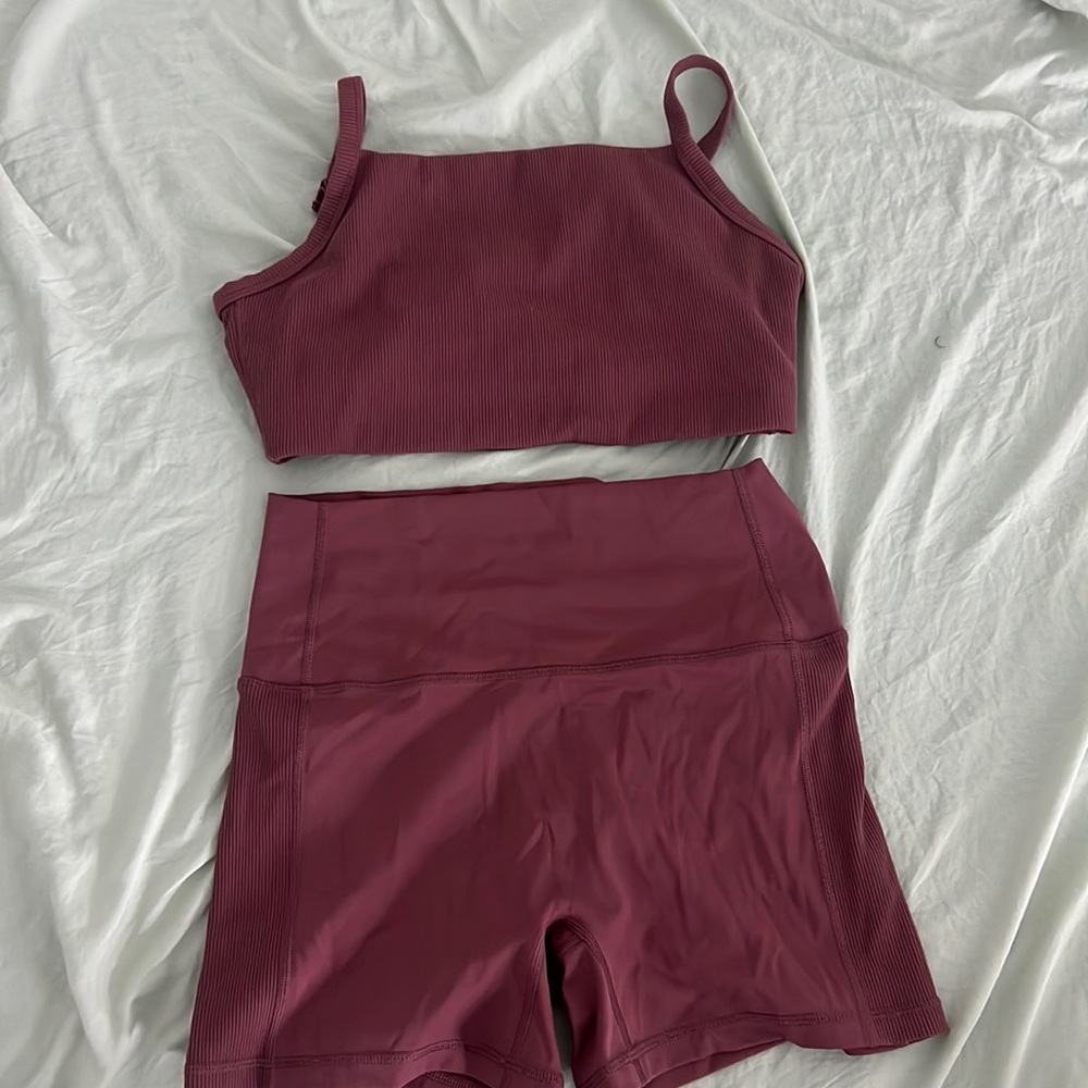Workout set barely worn